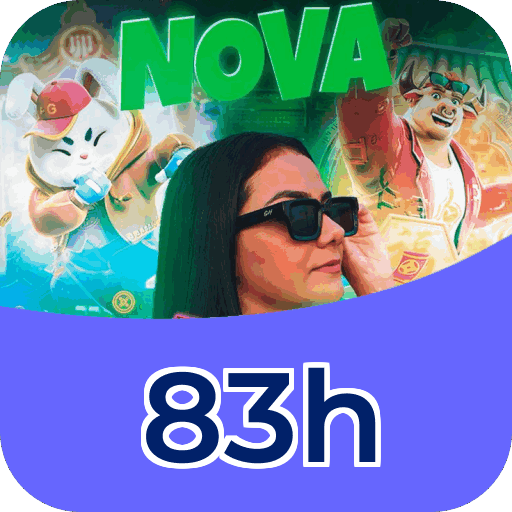 Plataforma 83h mostrando interface moderna, jogos certificados e recursos de segurança licenciados